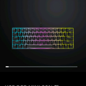 커세어 게이밍 키보드 k65 mini