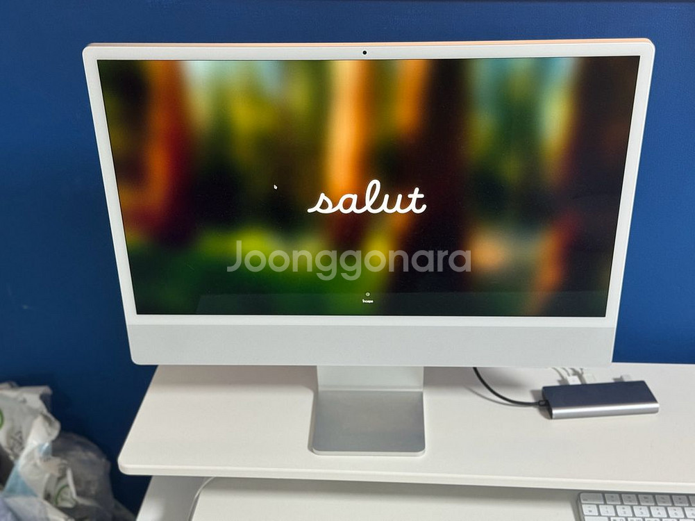 iMac 아이맥 m1 16기가 1tb 8코어 그레이--0