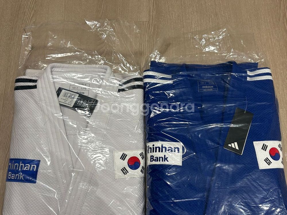 아디다스 유도복 165 새상품 (신한은행스폰서)--0