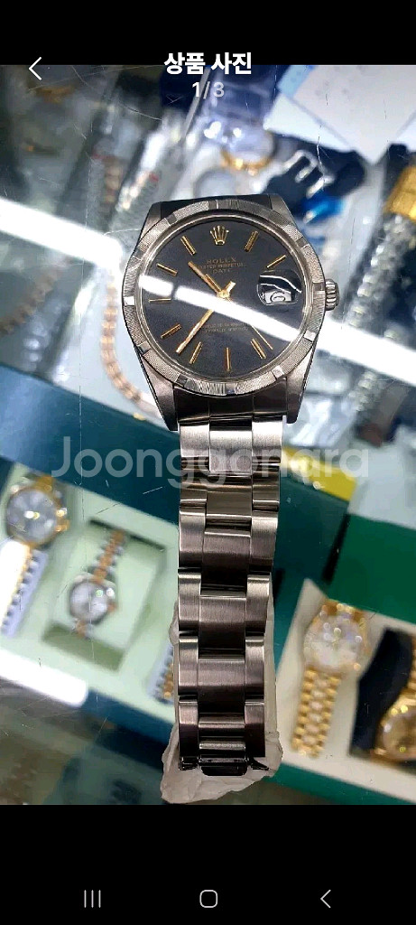 로렉스 36mm 청판--3