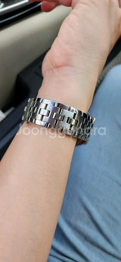 해밀턴 오픈하트 흰판40mm--2