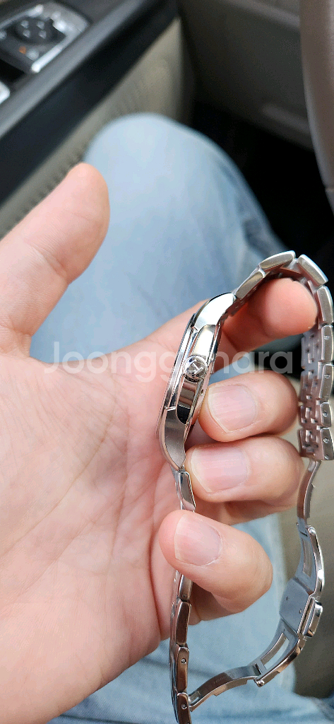 해밀턴 오픈하트 흰판40mm--5
