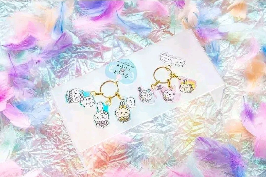 치이카와 초매지컬 아크릴챰 3연키링 5연키링 이미지