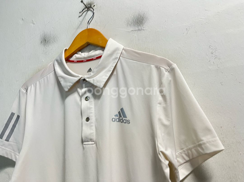 95 아디다스 골프 기능성 스판 반팔 카라티--1