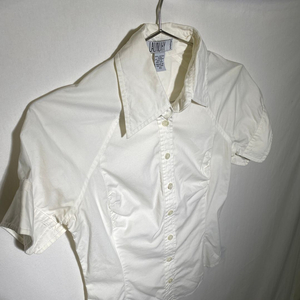 XS-S)LAUNDRY 여성 반팔 셔츠 남방