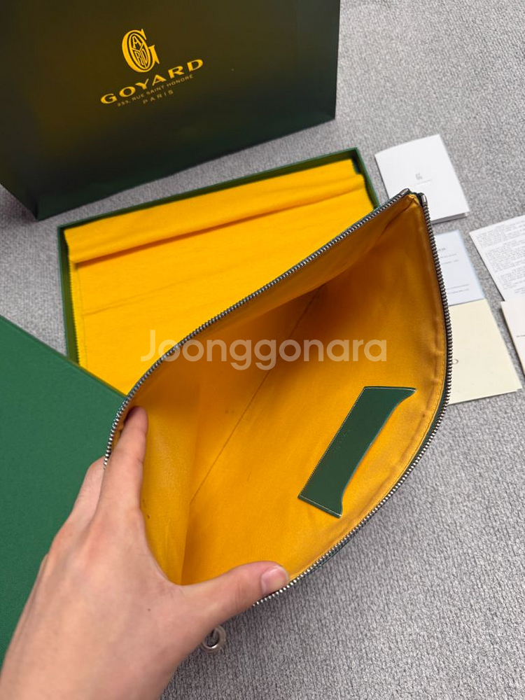 고야드 세나 클러치 gm(정품)--2
