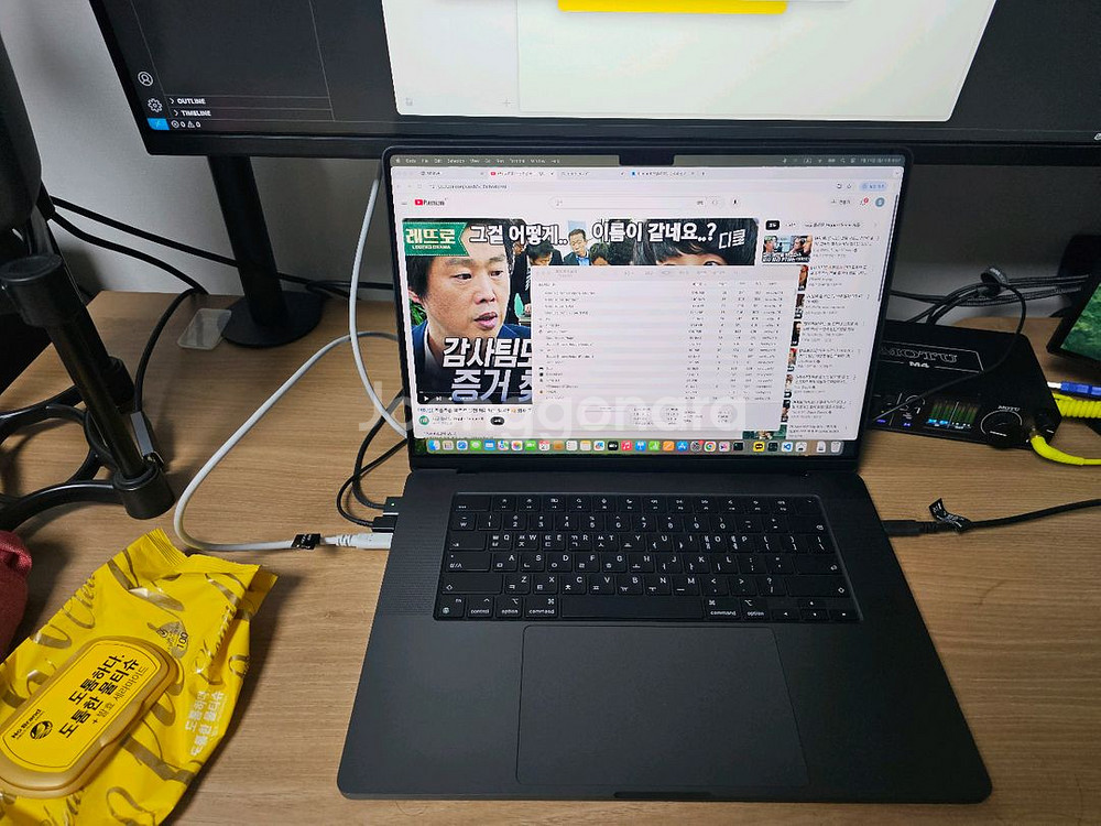 맥북 판매 m4 pro 24g ram 512--2