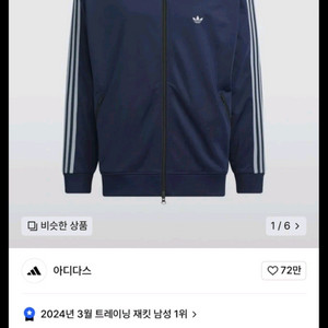 아디다스 네이비 져지