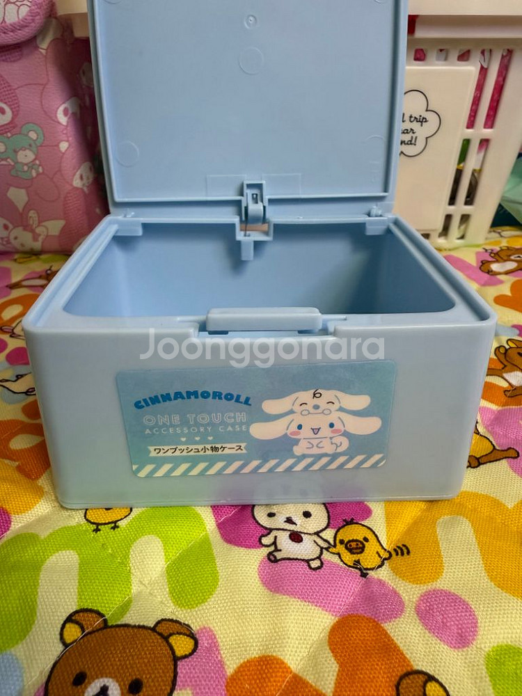 산리오 시나모롤 원터치 보관함 [일본정품 새상품]--2