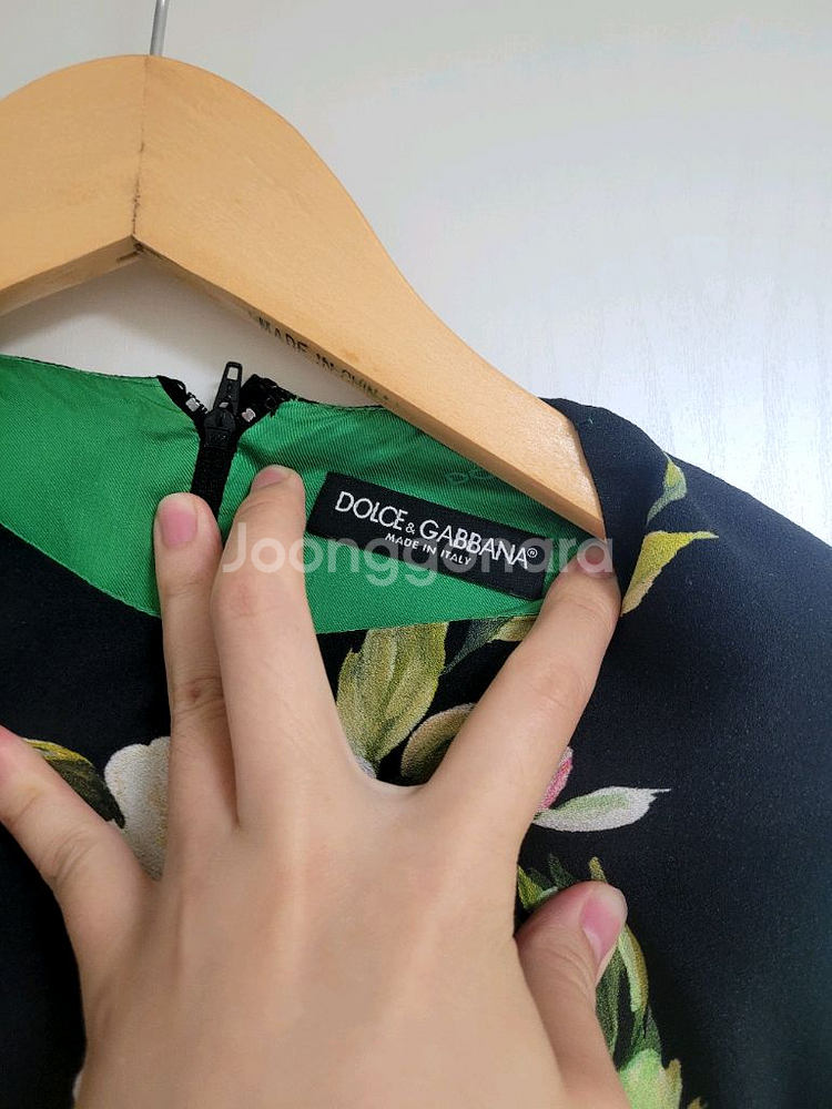 돌체앤가바나 원피스 블랙, 플라워 패턴 38사이즈--1