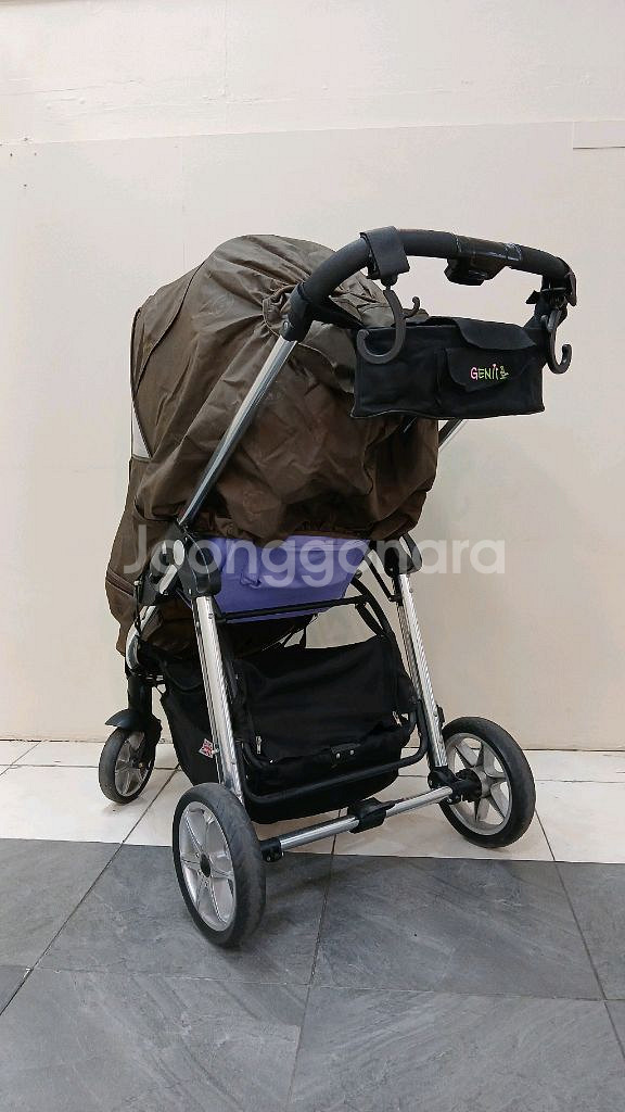 최고급 명품 럭셔리 디럭스 유모차 노턴. 정품 풋머프--9