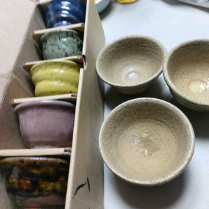 도자기 잔 일괄