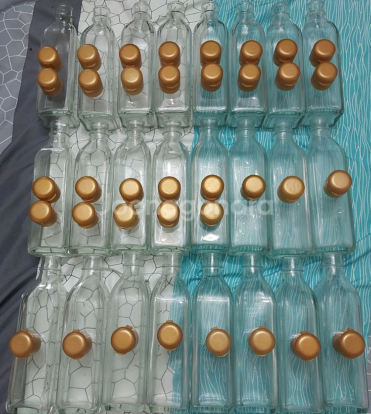 500ml 유리병 24개--2