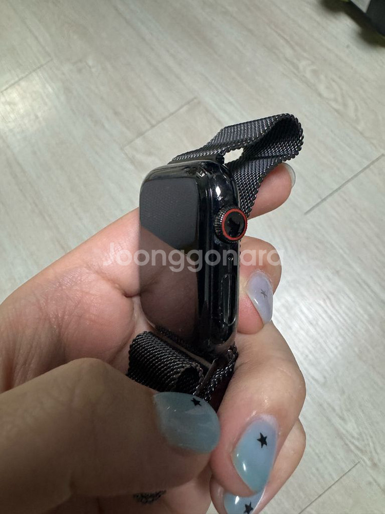 애플워치5 스테인리스 44mm--3