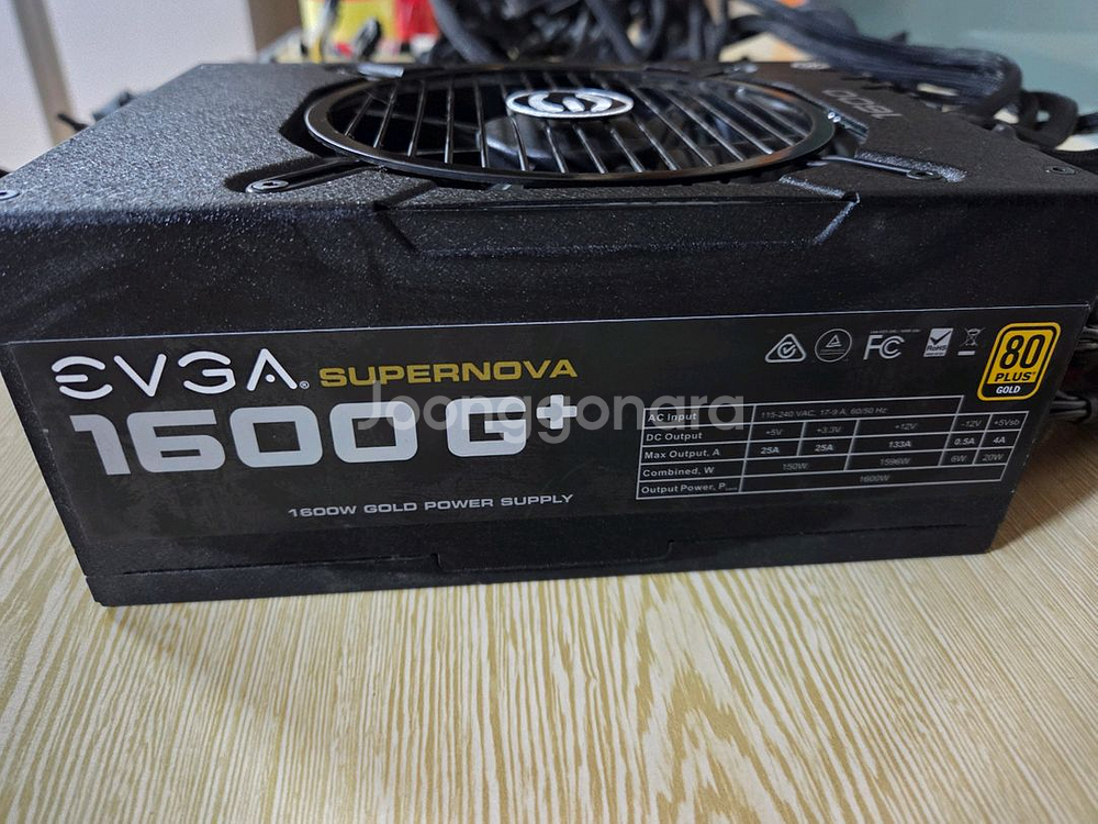 EVGA SUPERNOVA 1600G+ 80PLUS골드--2