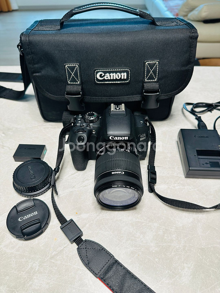 캐논 EOS 800d + EFS 18-55mm 렌즈--7
