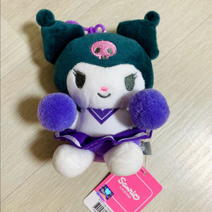쿠로미 치어리더 인형 키링 새상품