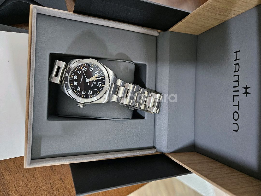 해밀턴 카키필드 익스페디션 37mm--0