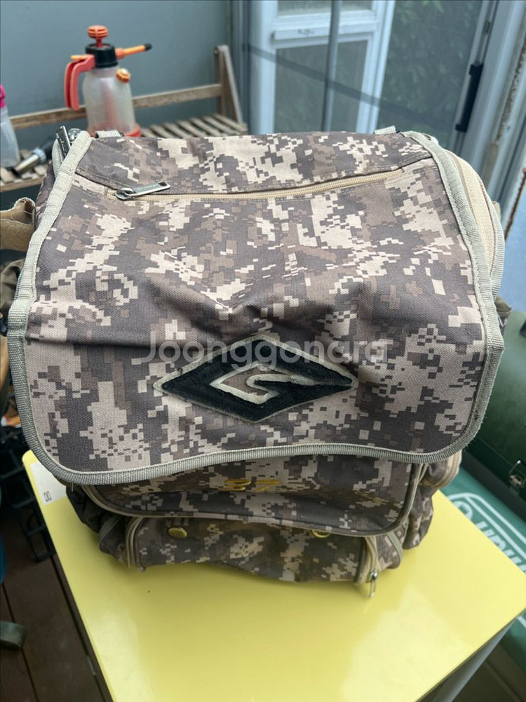 골드 카모 야구 장비 가방--0