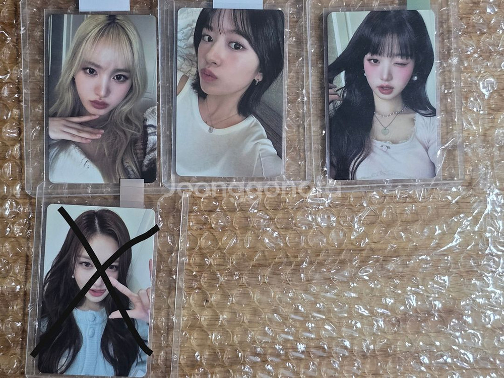 아이브 마인 kms4차 리즈유진원영이서 포카 굿즈ive--0