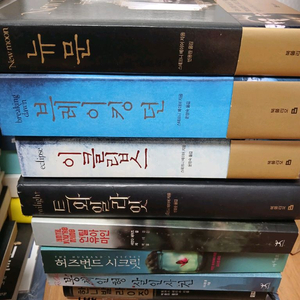 서양 추리 미스테리 소설 팝니다