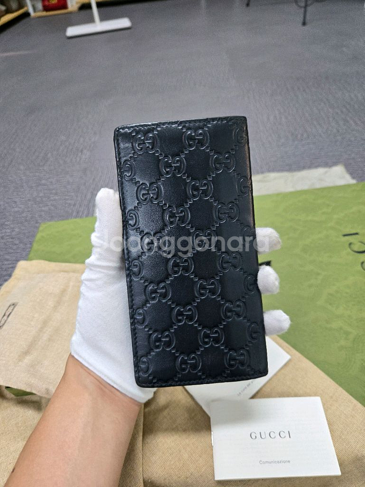 [정품][특가]구찌 인터로킹 장지갑--1