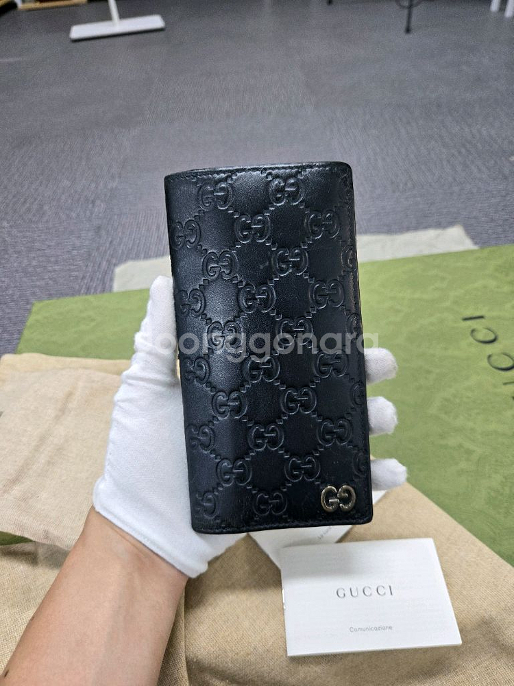 [정품][특가]구찌 인터로킹 장지갑--0