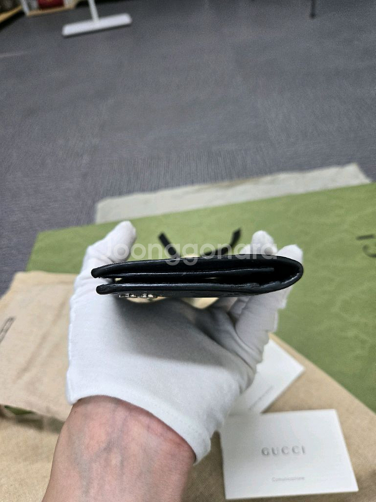 [정품][특가]구찌 인터로킹 장지갑--2