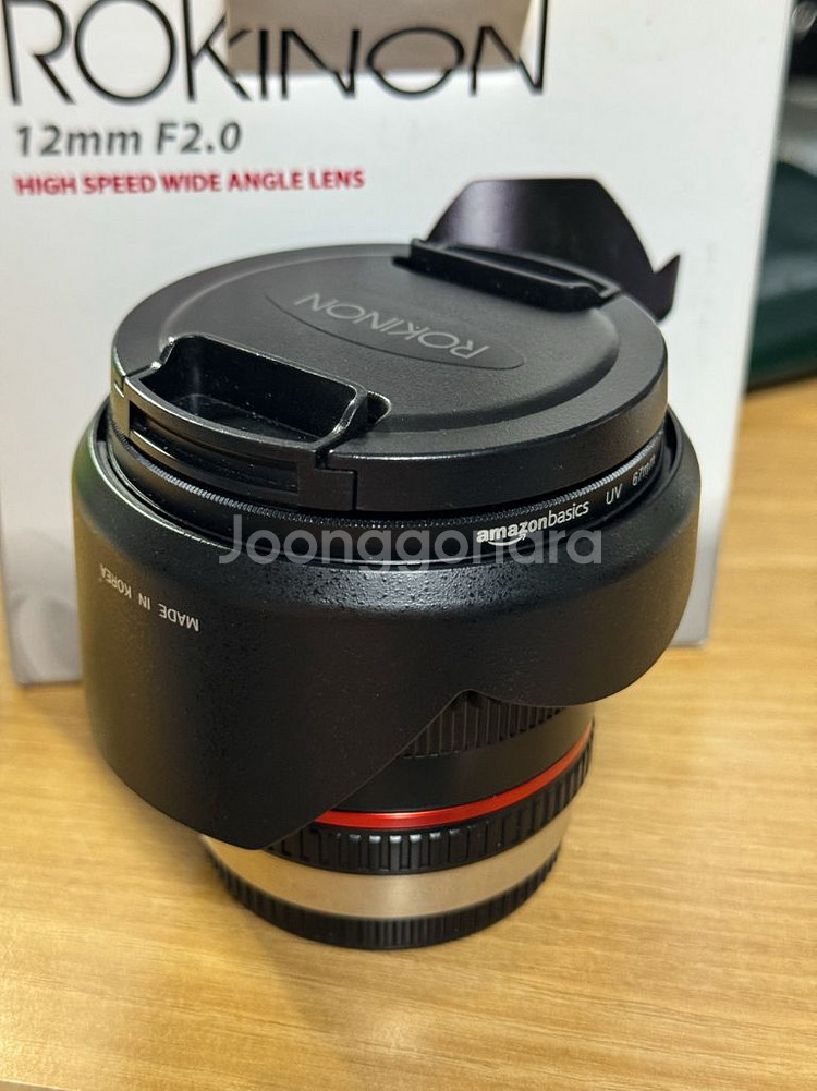 삼양 12mm F2.0 수동 렌즈(마이크로포서드 마운트--2