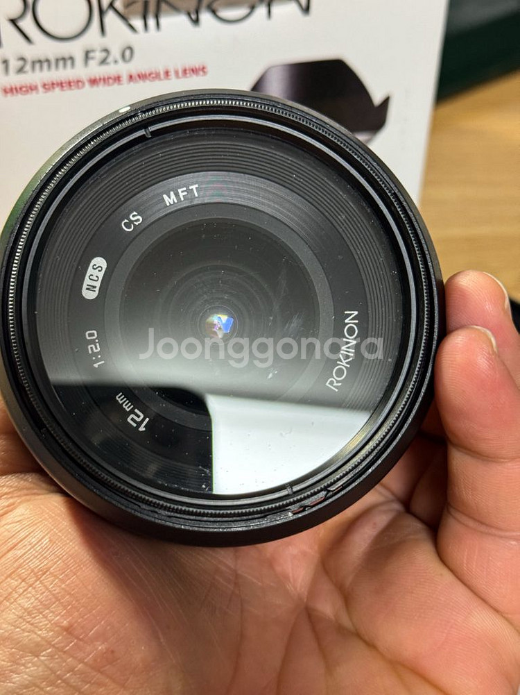 삼양 12mm F2.0 수동 렌즈(마이크로포서드 마운트--4