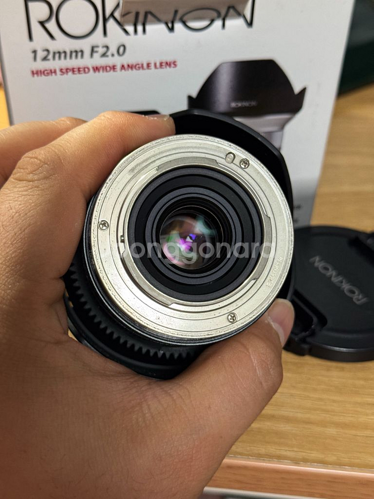 삼양 12mm F2.0 수동 렌즈(마이크로포서드 마운트--3