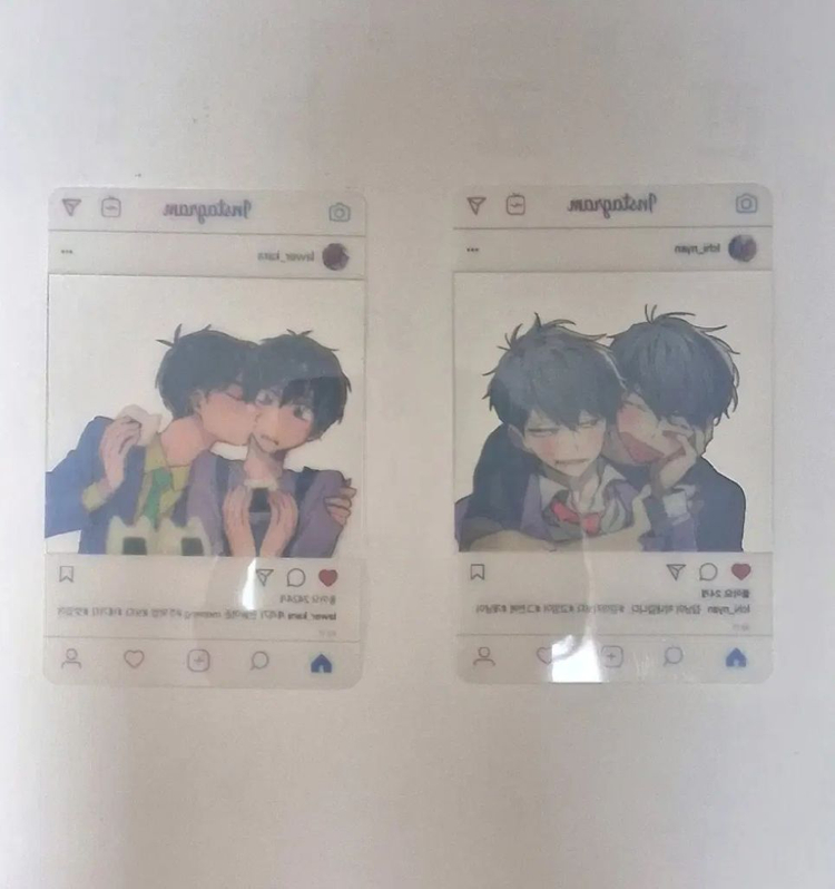 오소마츠상 인스타 포토카드 포카 엽서--2