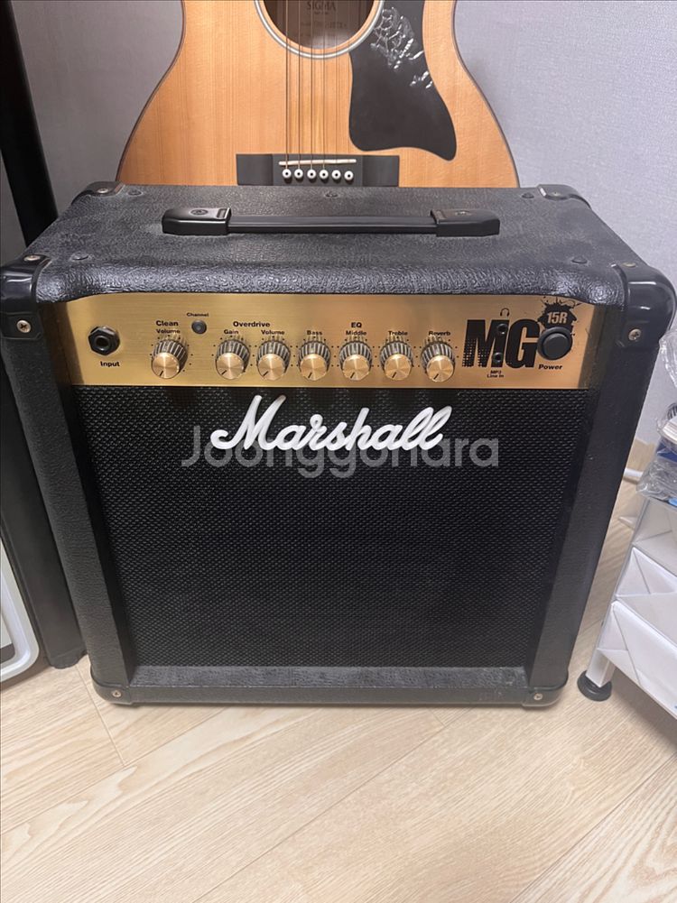 Marshall MG15R 기타 앰프--0