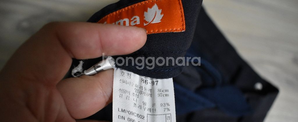 라푸마 남성 기모바지(34)--4