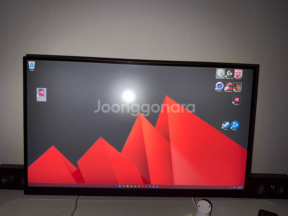 한성27인치 QHD ips 180hz 게이밍 모니터--0