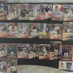 엘지트윈스 KBO 크보 카드 및 띠부씰 일괄판매합니다