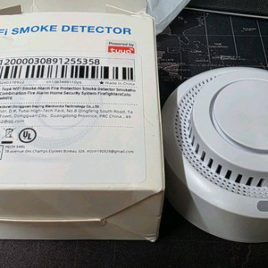 WiFi 스마트 연기화재감지기 캠핑필수템 가정용 감지기