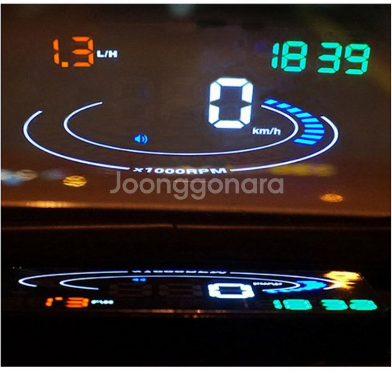 삼에스 자동차 HUD 헤드업 디스플레이 OBD형 3S--0