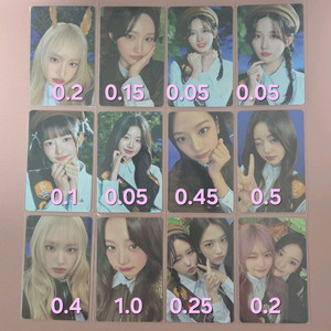 IVE 아이브 스카우트 팬콘 랜덤 가을 리즈 레이 원영