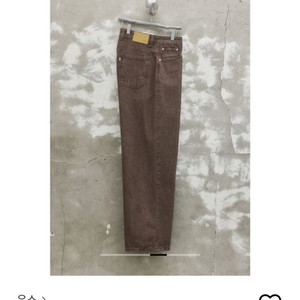 유스 와이드 데님 팬츠