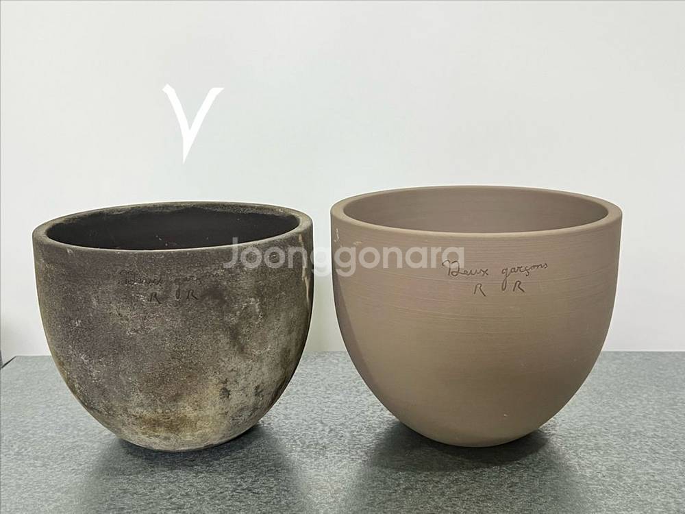 (두갸르송 화분 토분) 테르 고화도 팡 16 사용팟--0