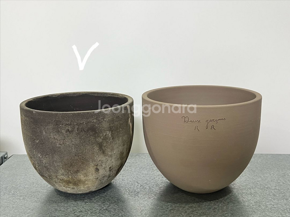 (두갸르송 화분 토분) 테르 고화도 팡 16 사용팟--3