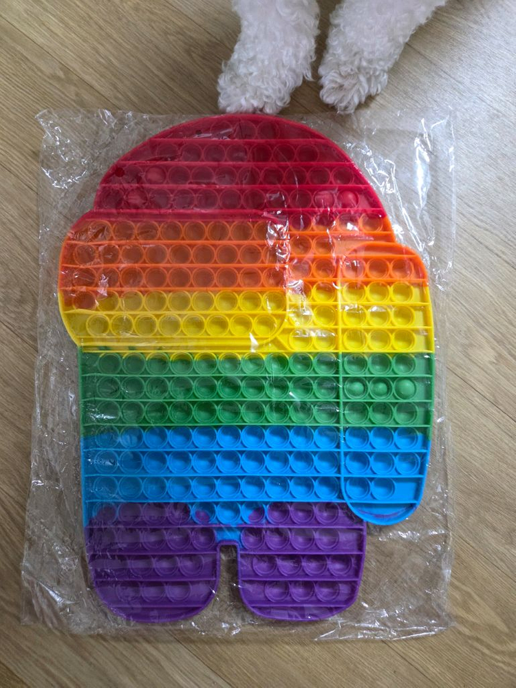 초초대형 어몽어스 푸쉬팝 팝잇 이미지