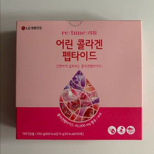 LG생활건강 리튠 어린 콜라겐 비오틴 플러스 30포