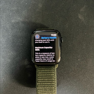애플워치Se2 44mm 배터리효율 98%