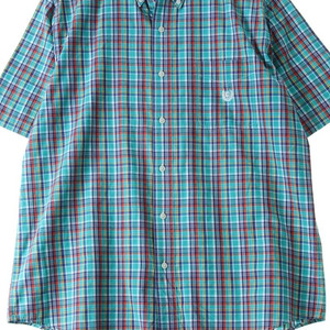 (L-2XL) 브랜드빈티지 반팔셔츠 남방 웨스턴체크