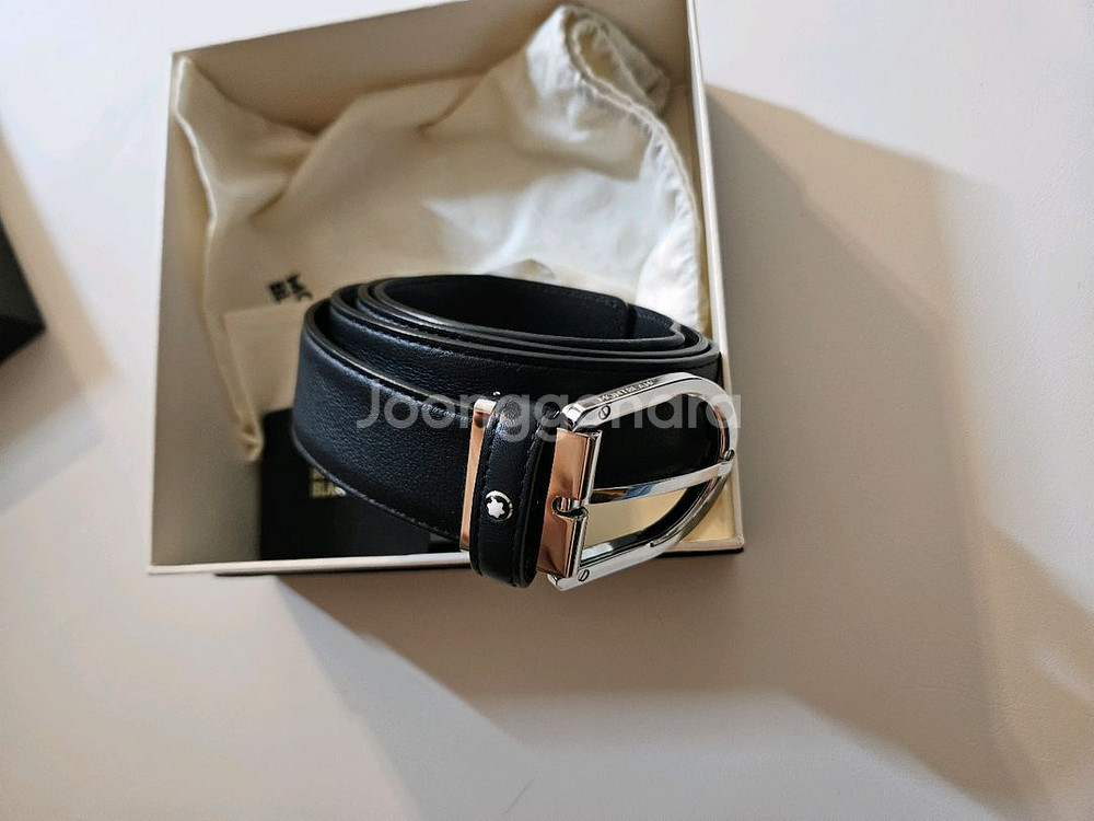 몽블랑 123888 스푸마토 레더벨트--1