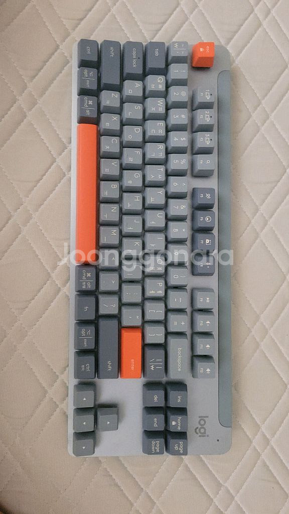 로지텍 Signature K855 블루 키보드--0