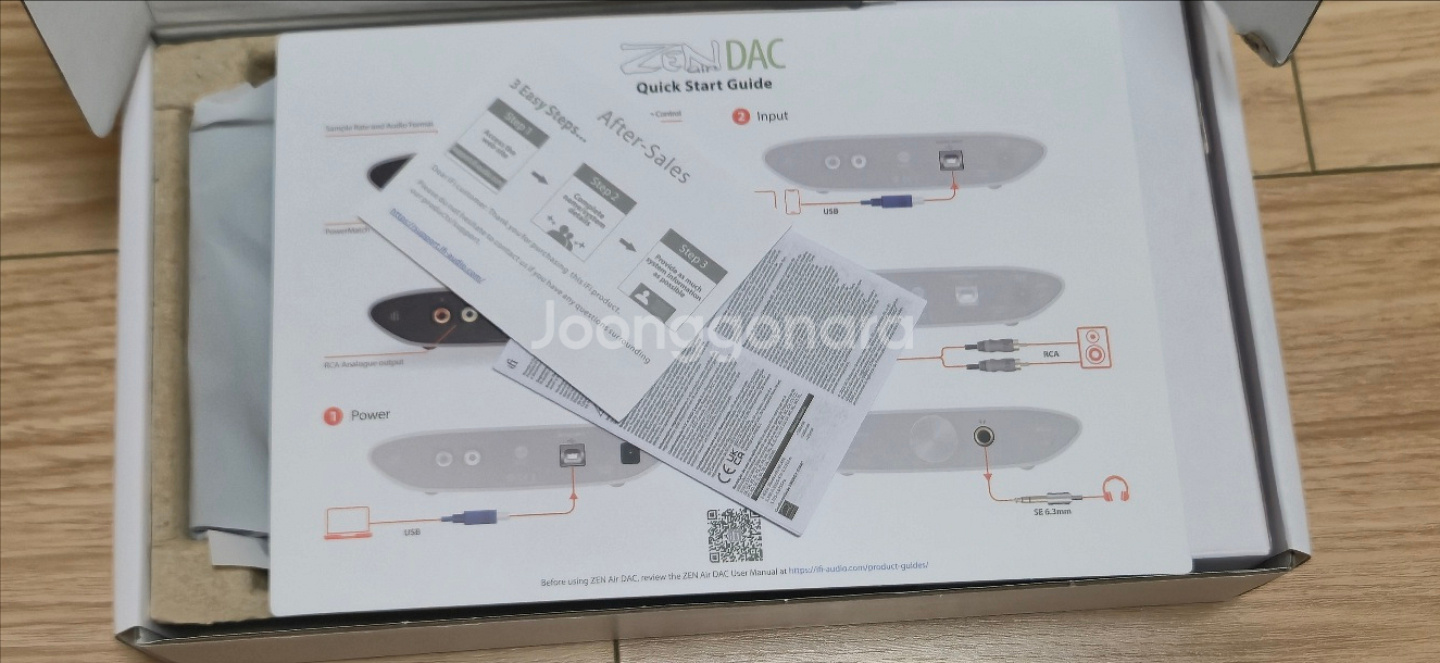 IFI ZEN DAC AIR 3시간 사용--4