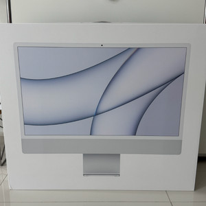 풀박 iMac 24 M1 실버